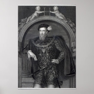 Portrait of Henry Howard  Earl of Surrey Poster