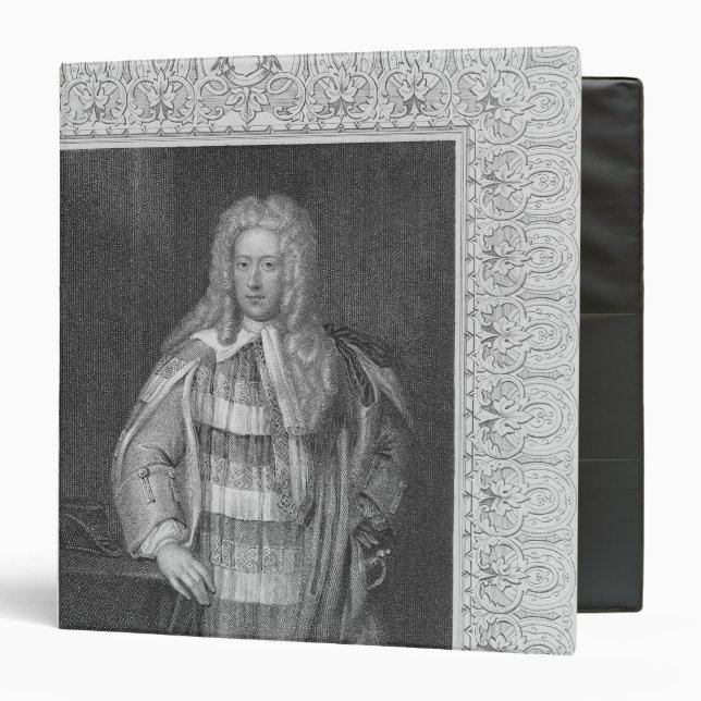 Portrait of Henry St. John Viscount Bolingbroke Binder (Front/Inside)