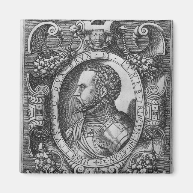Portrait of Henry the Younger Magnet (Front)