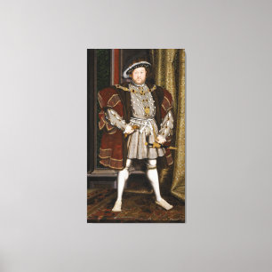 Portrait of Henry VIII by Hans Holbein the Younger Canvas Print