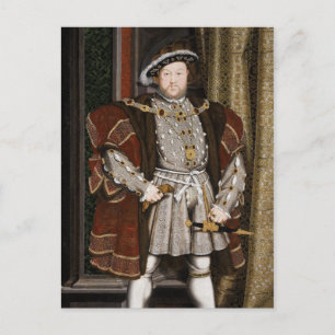Portrait of Henry VIII (Hans Holbein the Younger) Postcard