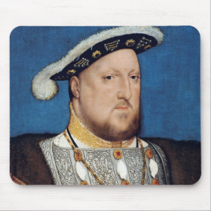 Portrait of Henry VIII of England, Holbein Mouse Pad