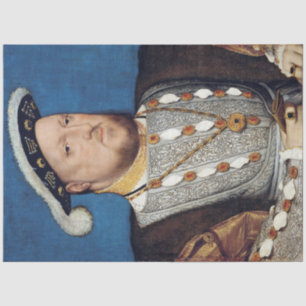 Portrait of Henry VIII of England, Holbein Tissue Paper