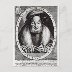 Portrait of Henry VIII Postcard