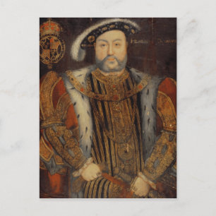 Portrait of Henry VIII Postcard