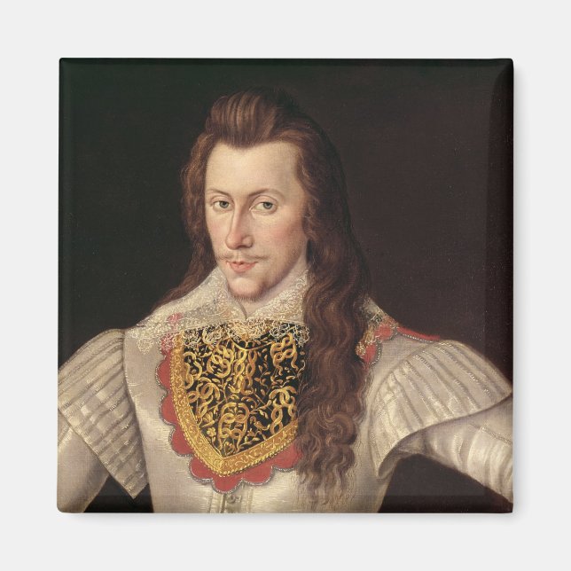 Portrait of Henry Wriothesley  3rd Earl Magnet (Front)
