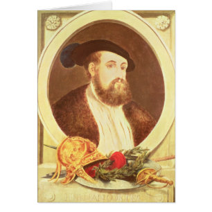 Portrait of Hernan Cortes