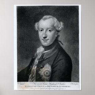 Portrait of His Most Serene Highness Charles Poster