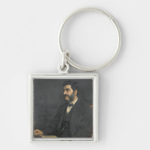 Portrait of Hormuzd Rassam, 1869 Keychain