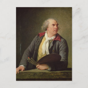 Portrait of Hubert Robert 1788 Postcard