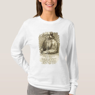 Portrait of Hubert van Eyck (1366-1426) plate 1 fr T-Shirt