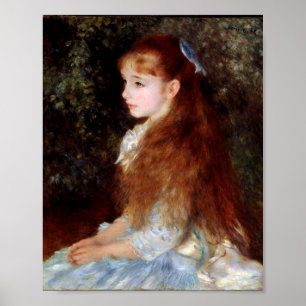 Portrait of Irene Cahen D'anvers by Pierre-Auguste Poster