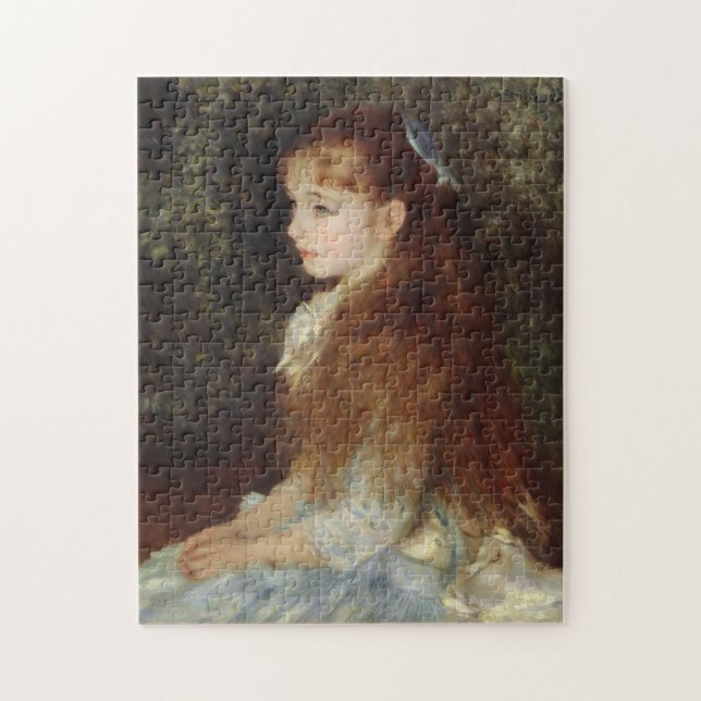 Portrait of Irene - Renoir Impressionist Painting Jigsaw Puzzle (Vertical)