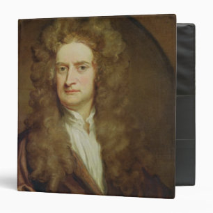 Portrait of Isaac Newton 1702 Binder