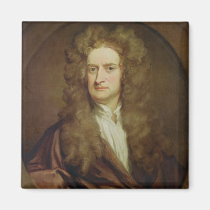 Portrait of Isaac Newton  1702 Magnet