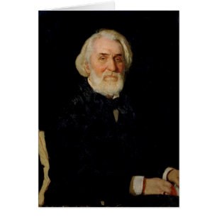 Portrait of Ivan S. Turgenev , 1879