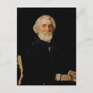 Portrait of Ivan S. Turgenev , 1879 Postcard