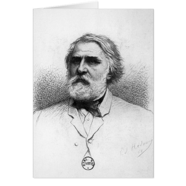 Portrait of Ivan Turgenev (Front)