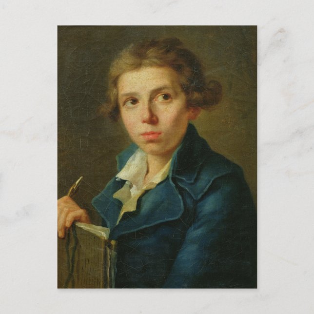 Portrait of Jacques-Louis David  as a Youth Postcard (Front)