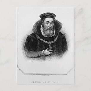 Portrait of James Hamilton 2nd Earl of Arran Postcard