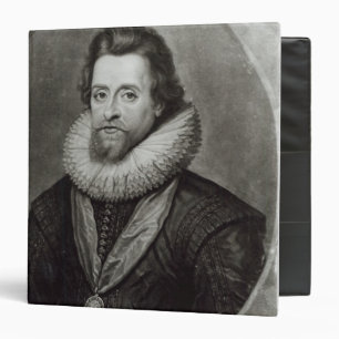 Portrait of James I after a miniature by Binder