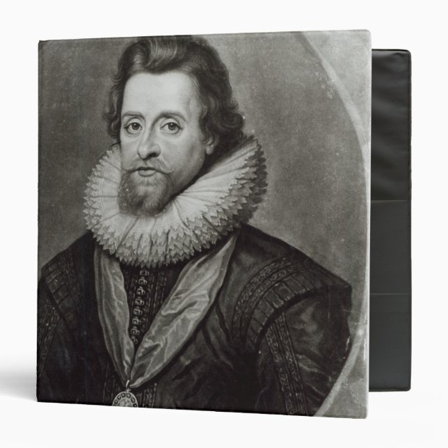 Portrait of James I  after a miniature by Binder (Front/Inside)