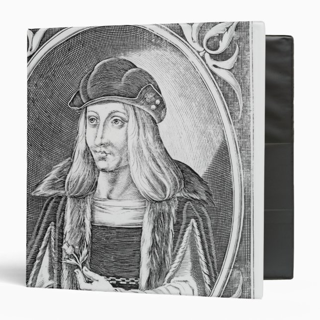 Portrait of James IV of Scotland Binder (Front/Inside)