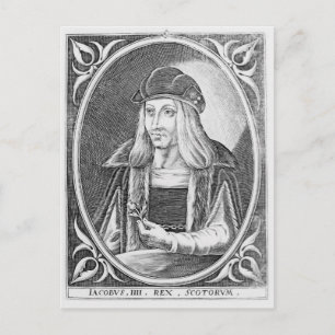 Portrait of James IV of Scotland Postcard