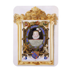 Portrait of James VI of Scotland (1566-1625) Later Magnet