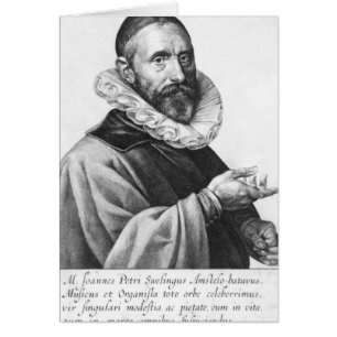Portrait of Jan Pieterszoon Sweelinck, 1624