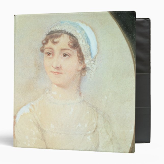 Portrait of Jane Austen Binder (Front/Inside)