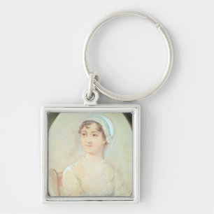 Portrait of Jane Austen Keychain