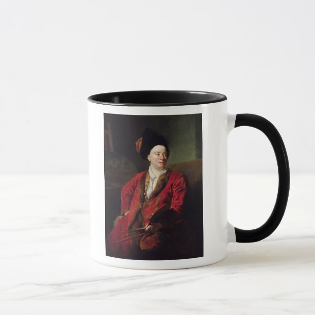 Portrait of Jean Baptiste Forest  1704 Mug (Right)