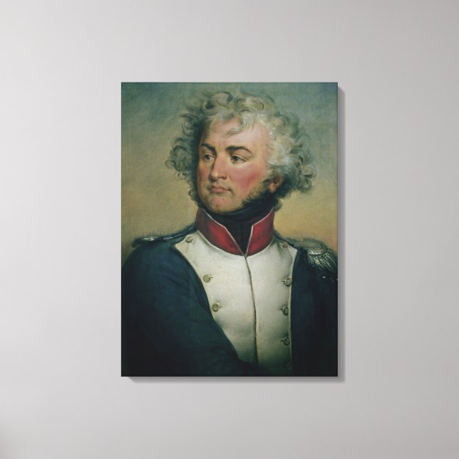 Portrait of Jean Baptiste Kleber 2 Canvas Print (Front)