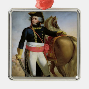 Portrait of Jean Baptiste Kleber Metal Ornament