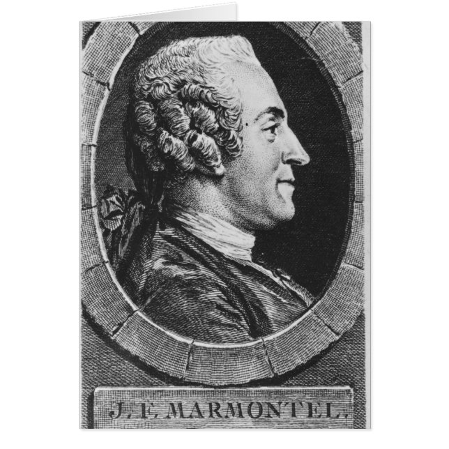 Portrait of Jean Francois Marmontel (Front)