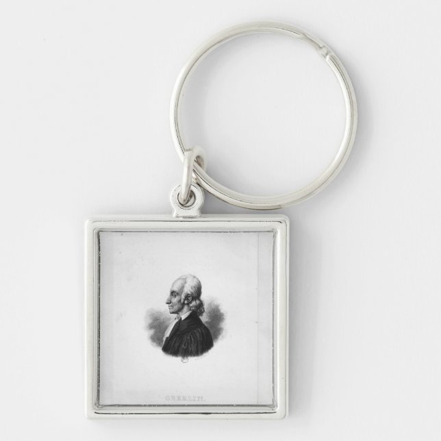 Portrait of Jean Frederic Oberlin Keychain (Front)