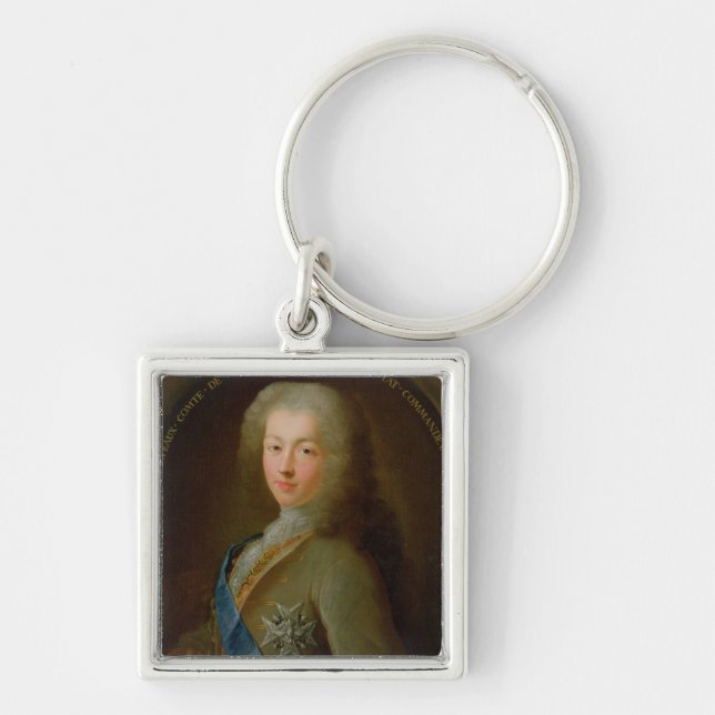Portrait of Jean Frederic Phelypeaux Keychain (Front)