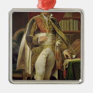 Portrait of Jean-Jacques-Regis de Cambaceres Metal Ornament
