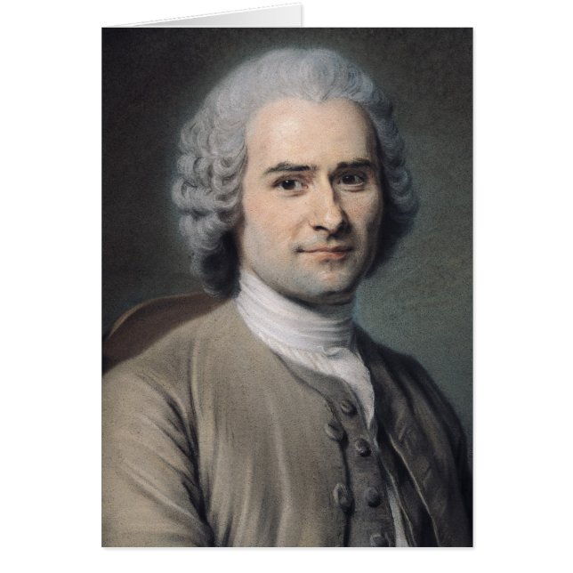 Portrait of Jean Jacques Rousseau (Front)