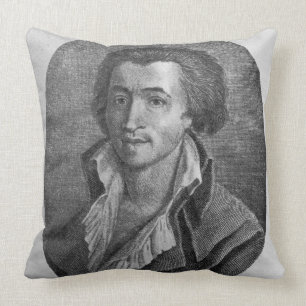 Portrait of Jean-Marie Collot d'Herbois (1750-96) Throw Pillow