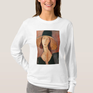 Portrait of Jeanne Hebuterne in a large hat T-Shirt