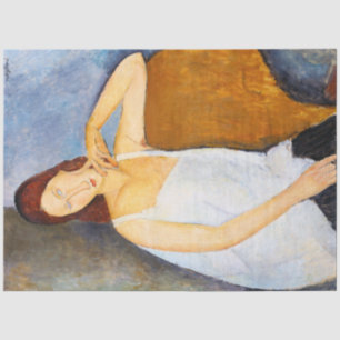 Portrait of Jeanne Hebuterne, Modigliani Tissue Paper