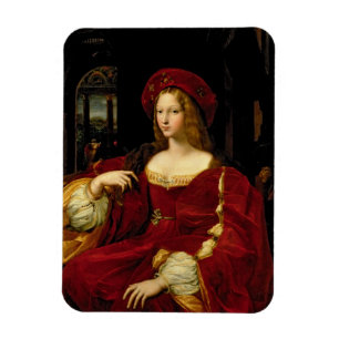 Portrait of Jeanne of Aragon (c.1500-77) wife of A Magnet