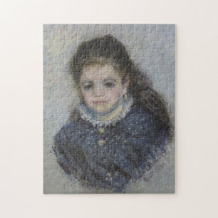 Portrait of Jeanne Serveau Monet Fine Art Jigsaw Puzzle