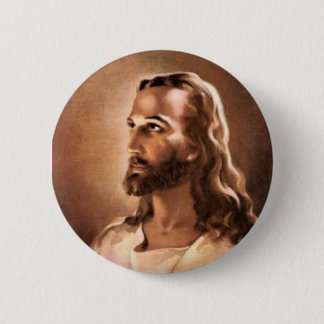 Portrait of Jesus Christ 2 Inch Round Button