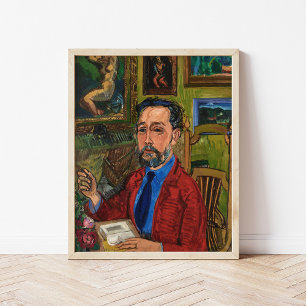 Portrait of Joachim Gasquet Raoul Dufy Poster