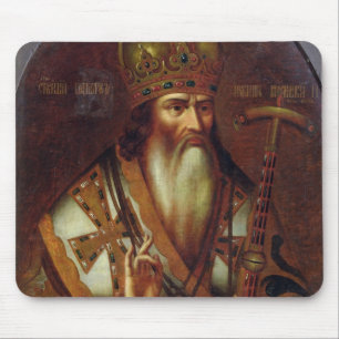 Portrait of Joachim, Patriarch of Moscow Mouse Pad
