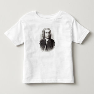 Portrait of Johann Sebastian Bach Toddler T-shirt