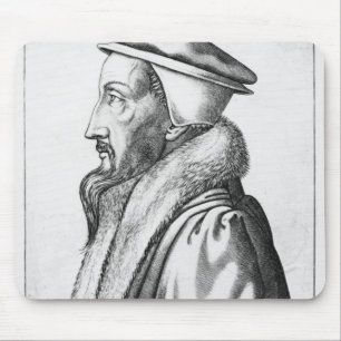 Portrait of John Calvin aged 53, 1564 Mouse Pad